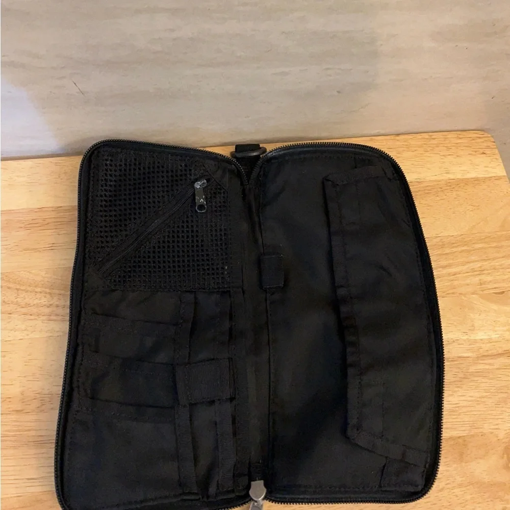 Vintage The North Face Black and Blue Men's Backpack